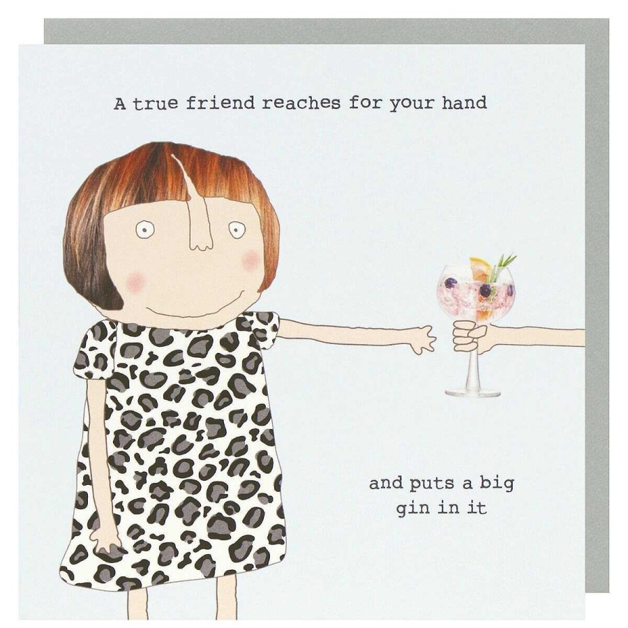 By Recipient | Rosie Made A Thing Rosie Made A Thing True Friend Greetings Card