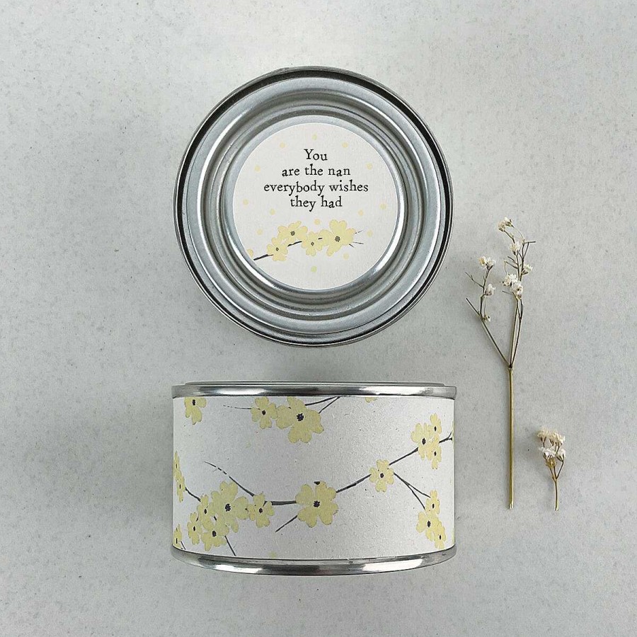 Tin Candles | East of India East Of India 'You Are The Nan' Tin Candle