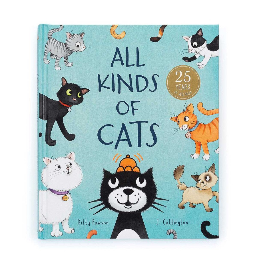 Children'S Books | Jellycat Jellycat All Kinds Of Cats Book