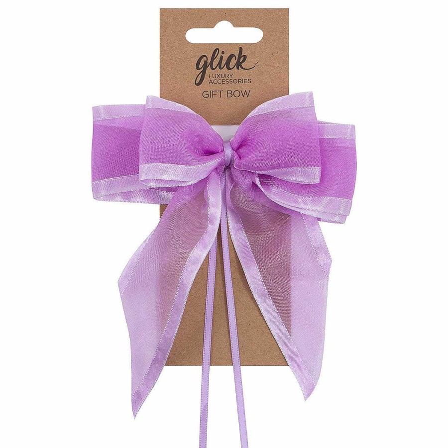 Bows | Glick Glick Lilac Luxury Ribbon Bow