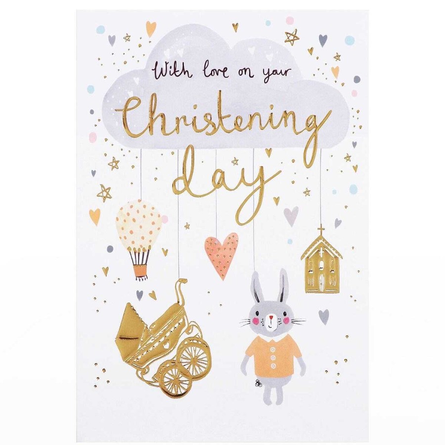 Christening | Louise Tiler Louise Tiler Cloud Christening Card