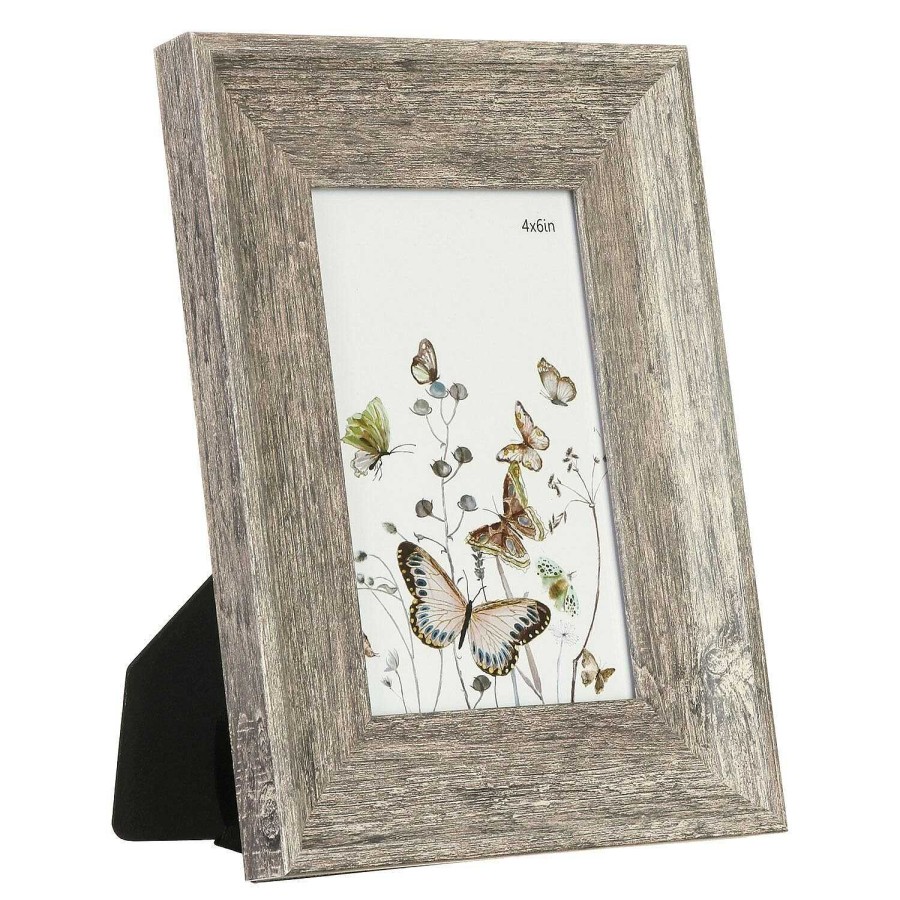 Home & Gadgets | Temptation Temptation Dark Brown Wood 4X6 Frame