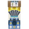 Tea Towels | Orla Kiely Orla Kiely Atomic Flower Set Of 2 Tea Towels