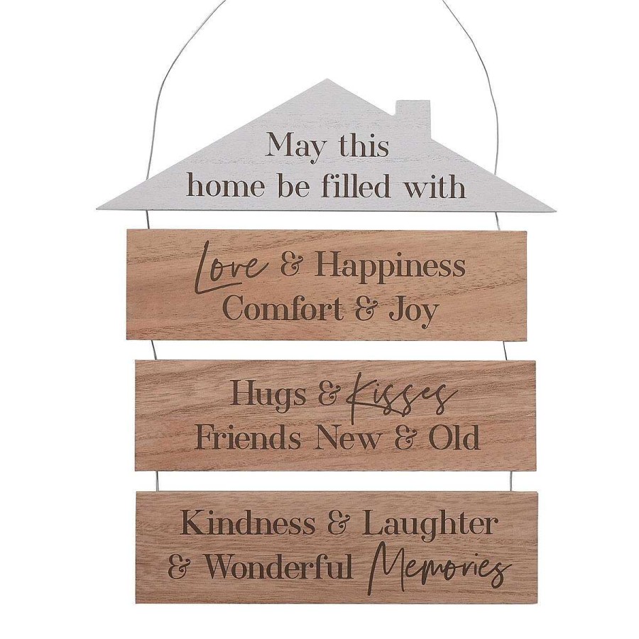 Plaques & Signs | Widdop & Co Widdop & Co Moments House Hanging Plaque