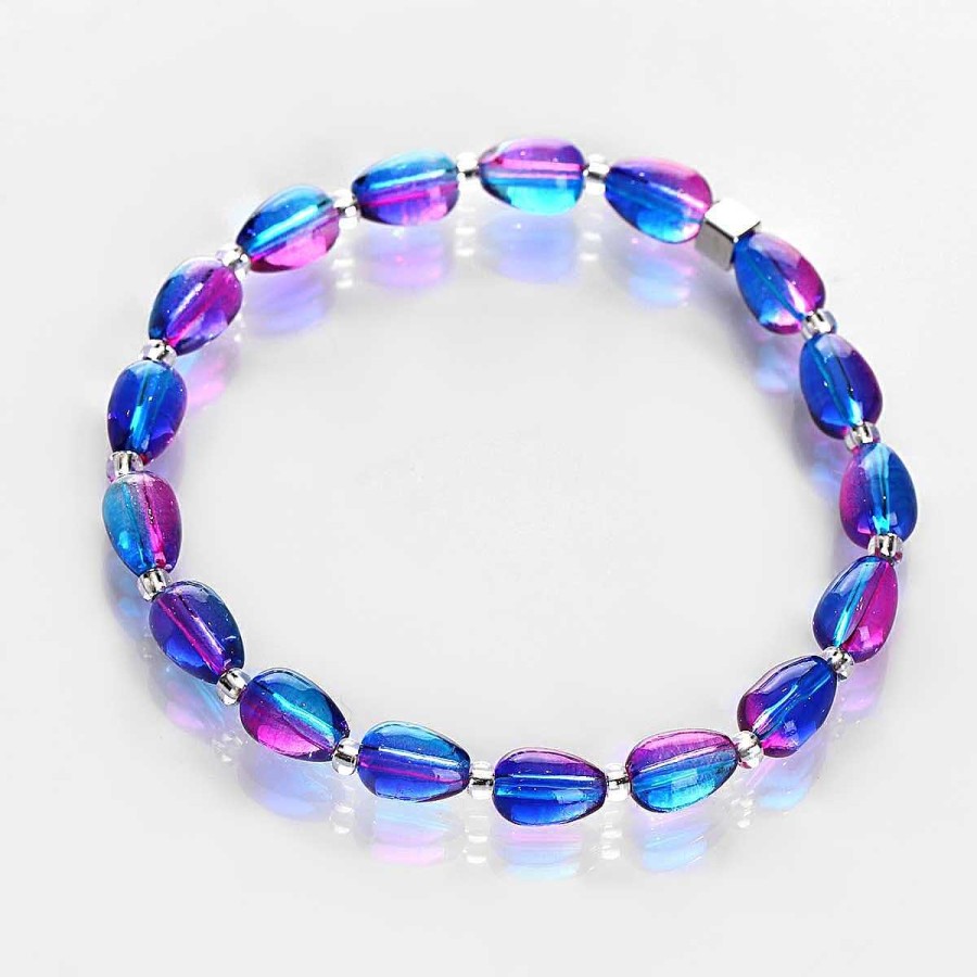 Bracelets | Carrie Elspeth Carrie Elspeth Blue/Pink Peardrops Bracelet