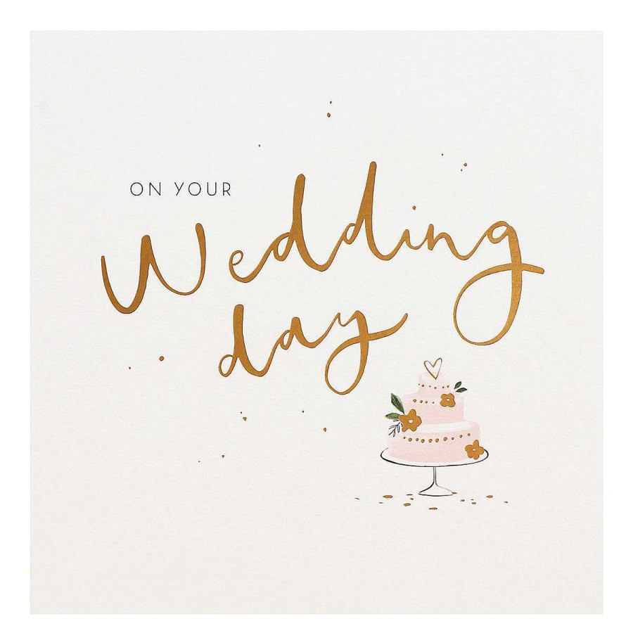 Wedding & Engagement | Paperlink Paperlink Vanilla 'Cake' Wedding Day Card