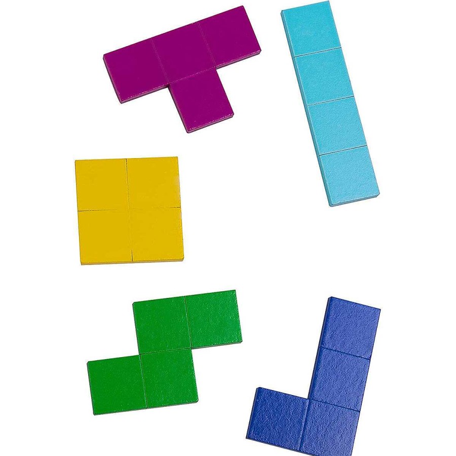 Sports, Games & Hobbies | Temptation Gifts Tetris Tetrimino Wooden Puzzle