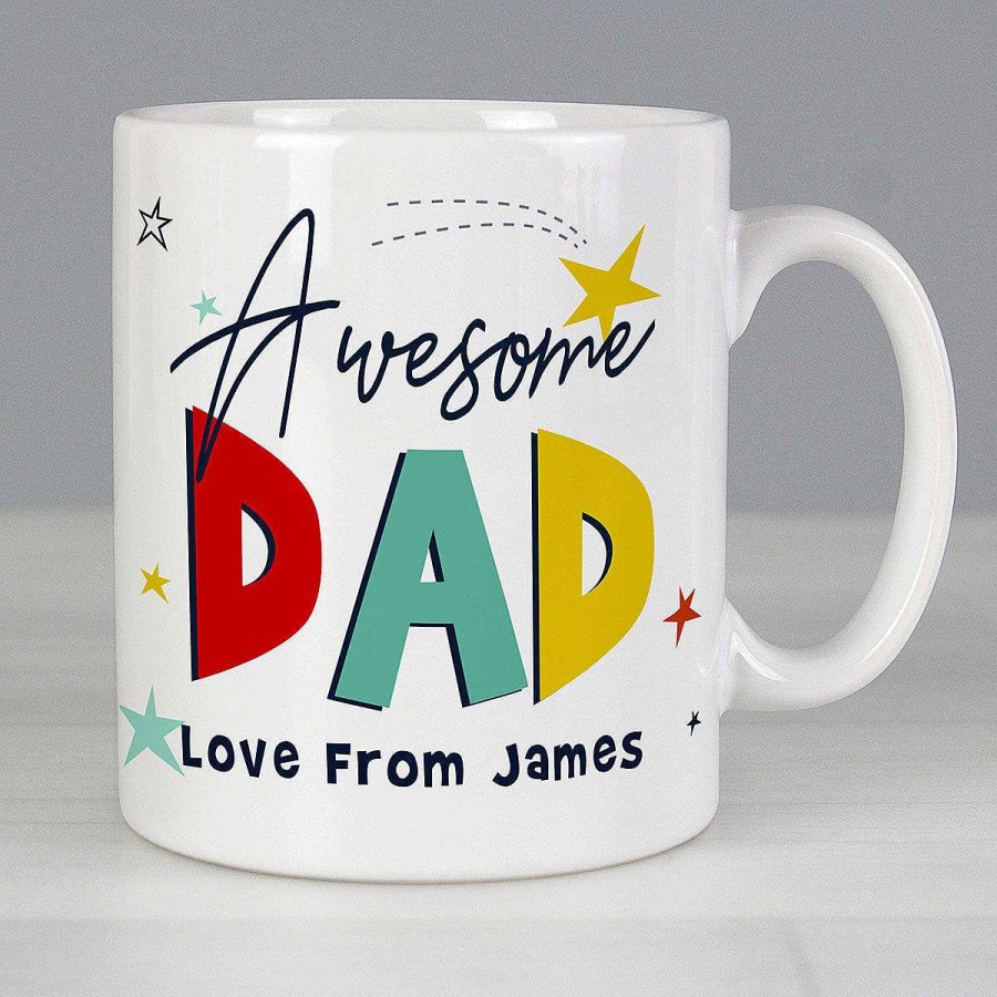 Grandad | Temptation Gifts Personalised Awesome Dad Mug