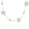 Baby'S Room Decorations | East of India East Of India White Stars Felt Garland