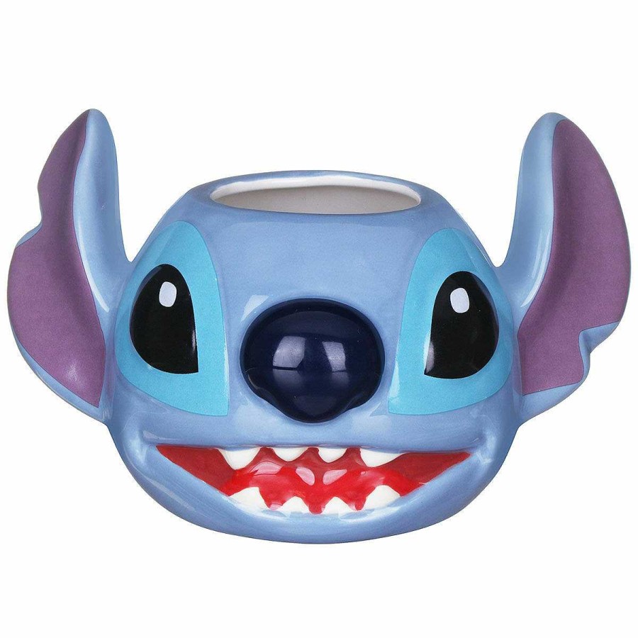 Snack & Meal Time Accessories | Disney Disney Stitch Shaped Mug