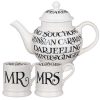 Teapots & Coasies | Emma Bridgewater Emma Bridgewater Black Toast Teapot / Mr & Mrs Mugs Set