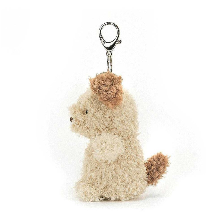 Keyrings & Bag Charms | Jellycat Jellycat Little Pup Bag Charm