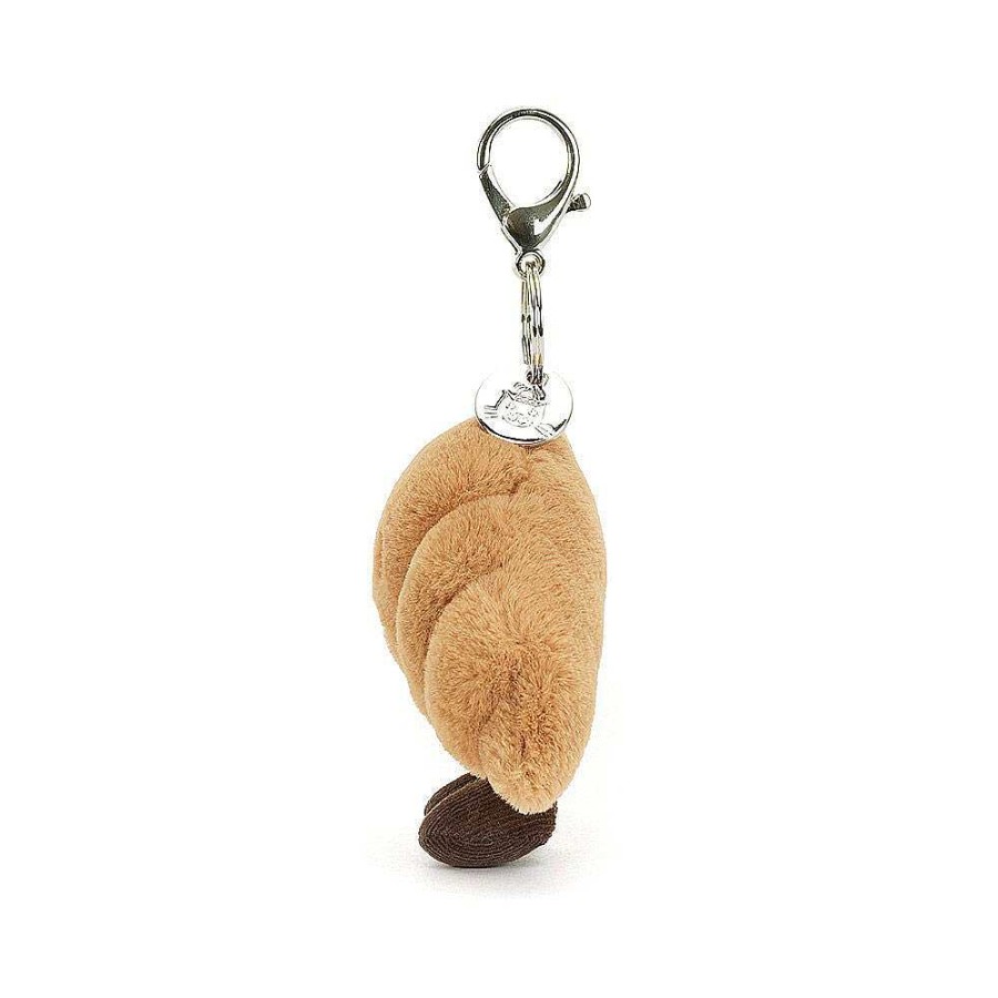 Keyrings & Bag Charms | Jellycat Jellycat Amuseable Croissant Bag Charm