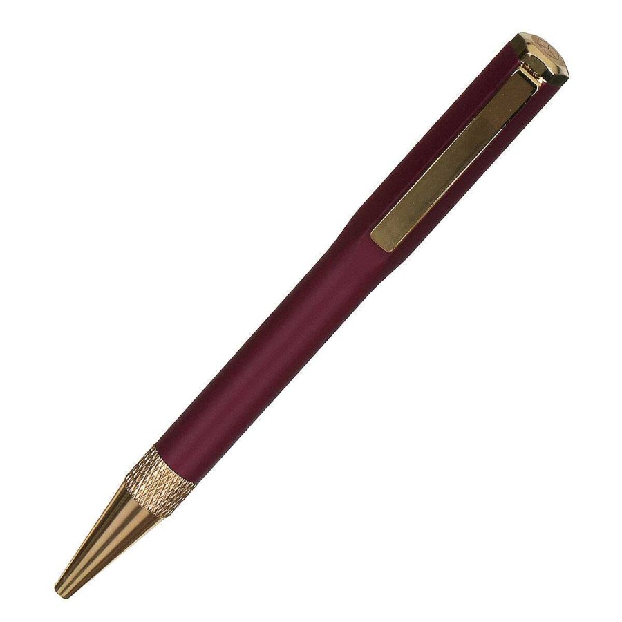 Pens & Pencils | Designworks Ink Designworks Ink Burgundy & Gold Boxed Ballpoint Pen