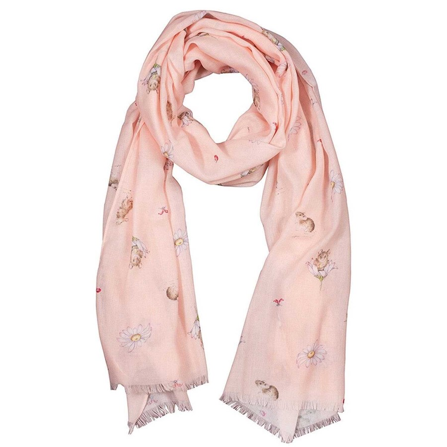 Scarves | Wrendale Wrendale 'Oops A Daisy' Mouse Scarf