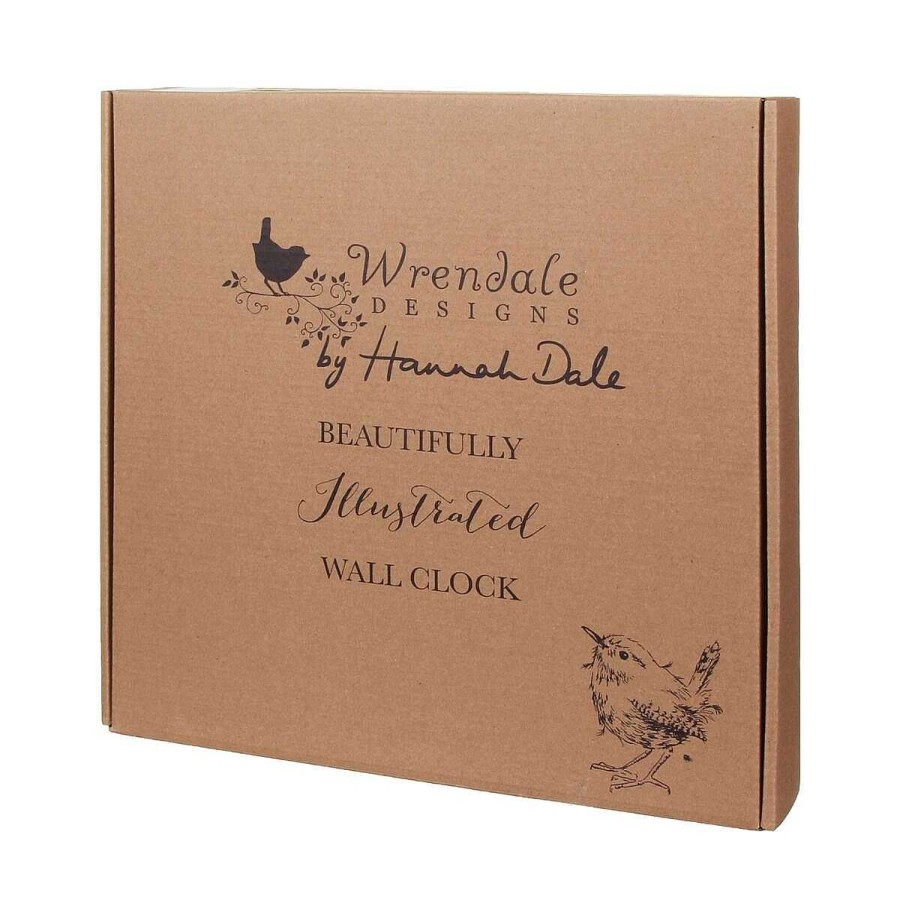 Clocks & Alarms | Wrendale Wrendale 'Awakening' Hedgehog Wall Clock