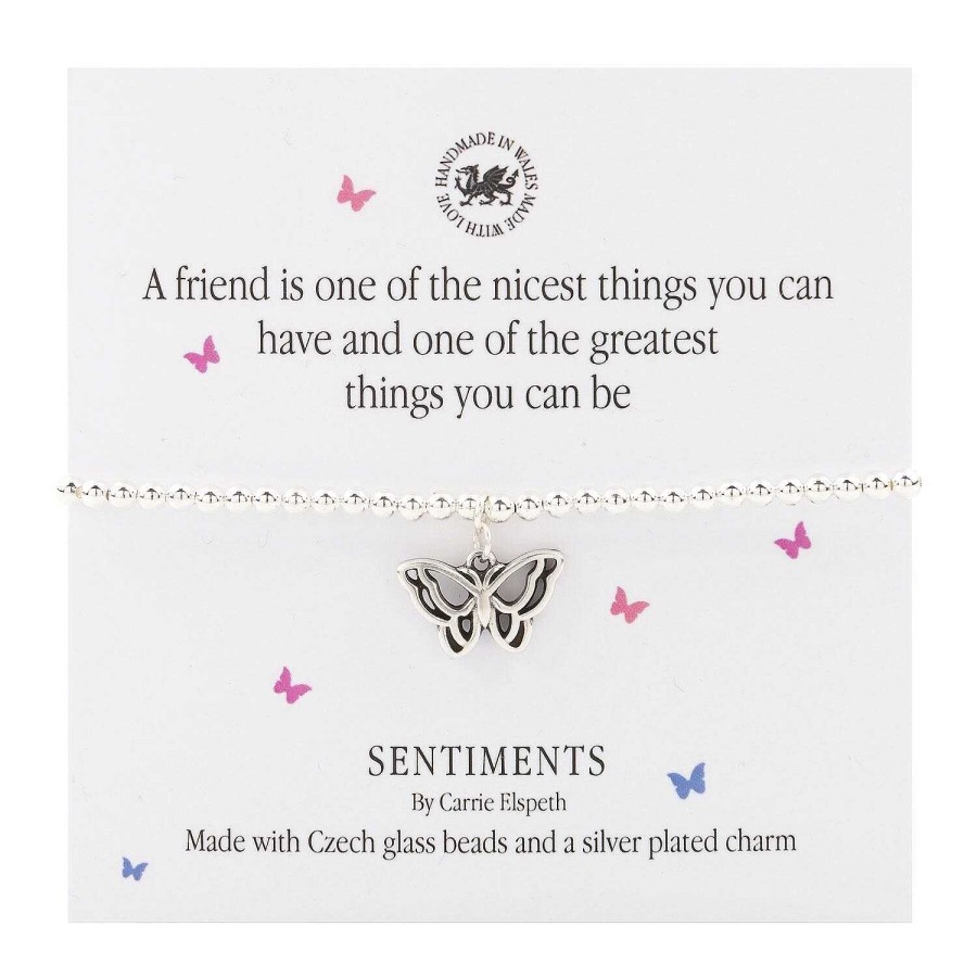 Bracelets | Carrie Elspeth Carrie Elspeth 'One Of The Nicest Things' Friend Sentiments Bracelet