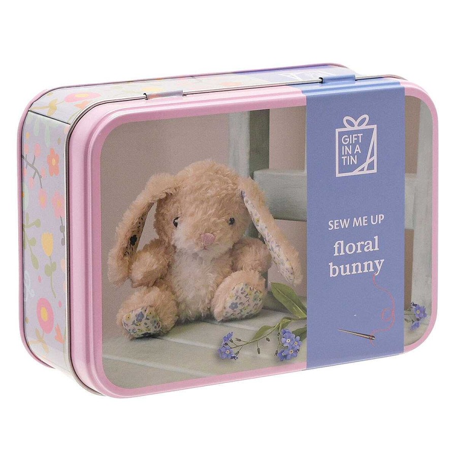 New In | Widdop & Co Widdop & Co Gift In A Tin Sew Me Up Floral Bunny