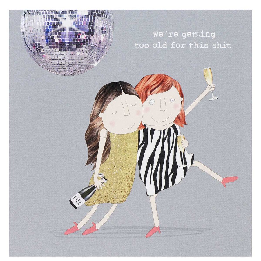 Funny Cards | Rosie Made A Thing Rosie Made A Thing Getting Old Greetings Card