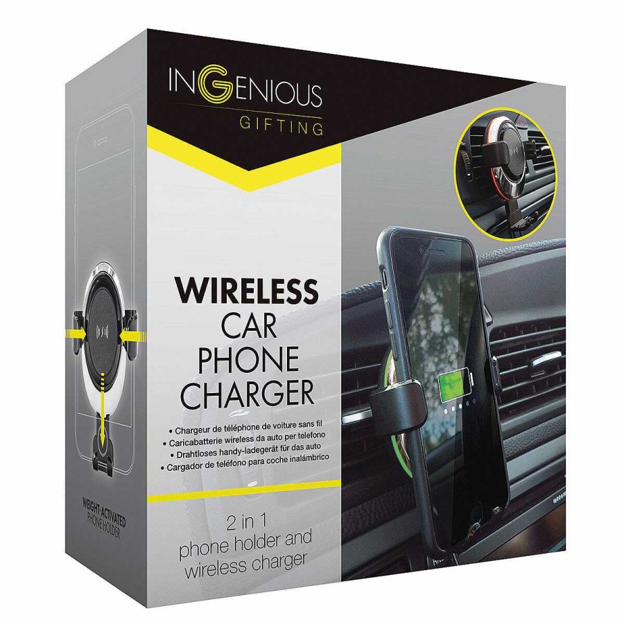 Smartphone & Laptop Gadgets | The Source The Source Ingenious 5W Car Phone Holder With Wireless Charger