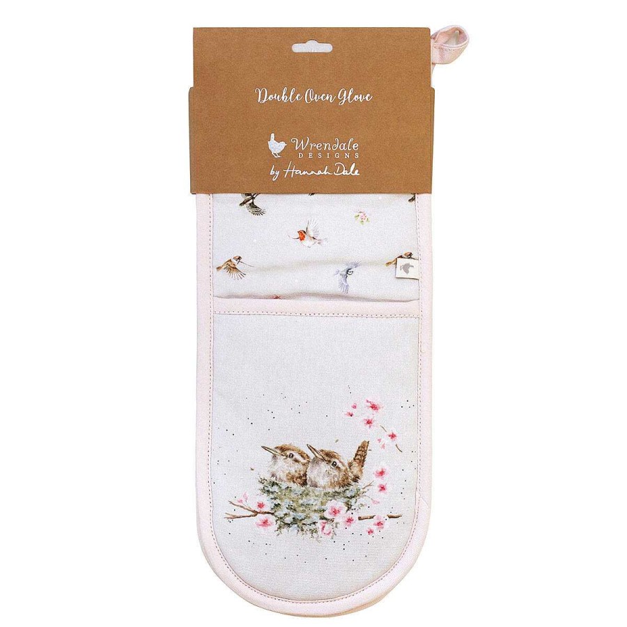 Oven Gloves | Wrendale Wrendale Feathered Friends Wren Double Oven Glove