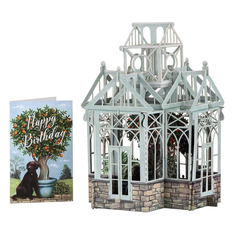 3D Birthday Cards | Me & McQ Me & Mcq "The Glasshouse" 3D Birthday Card