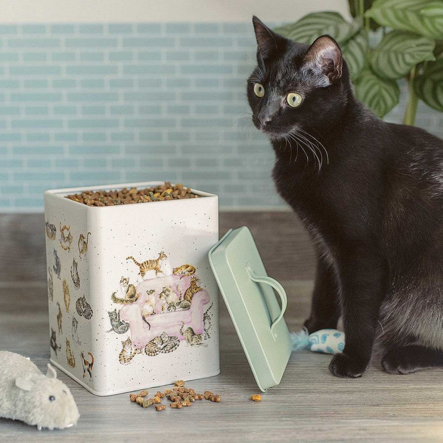 Storage Tins | Wrendale Wrendale Cat Treat Tin