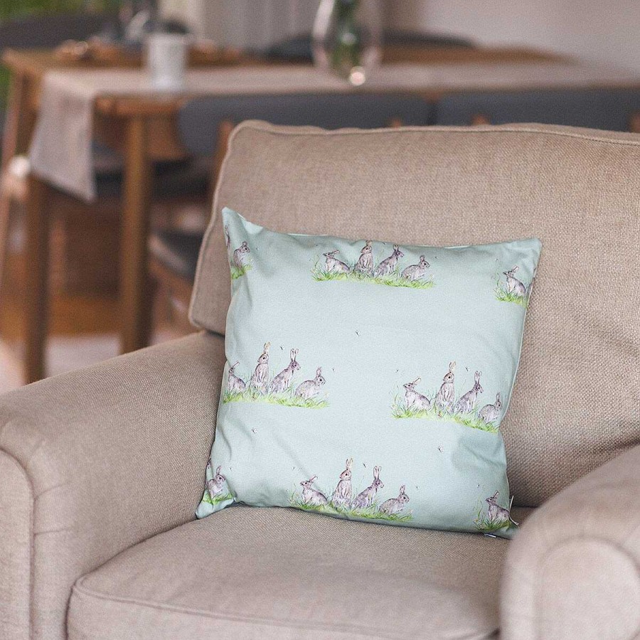 Soft Furnishings | Mosney Mill Mosney Mill Edgar Green Bunny Cushion