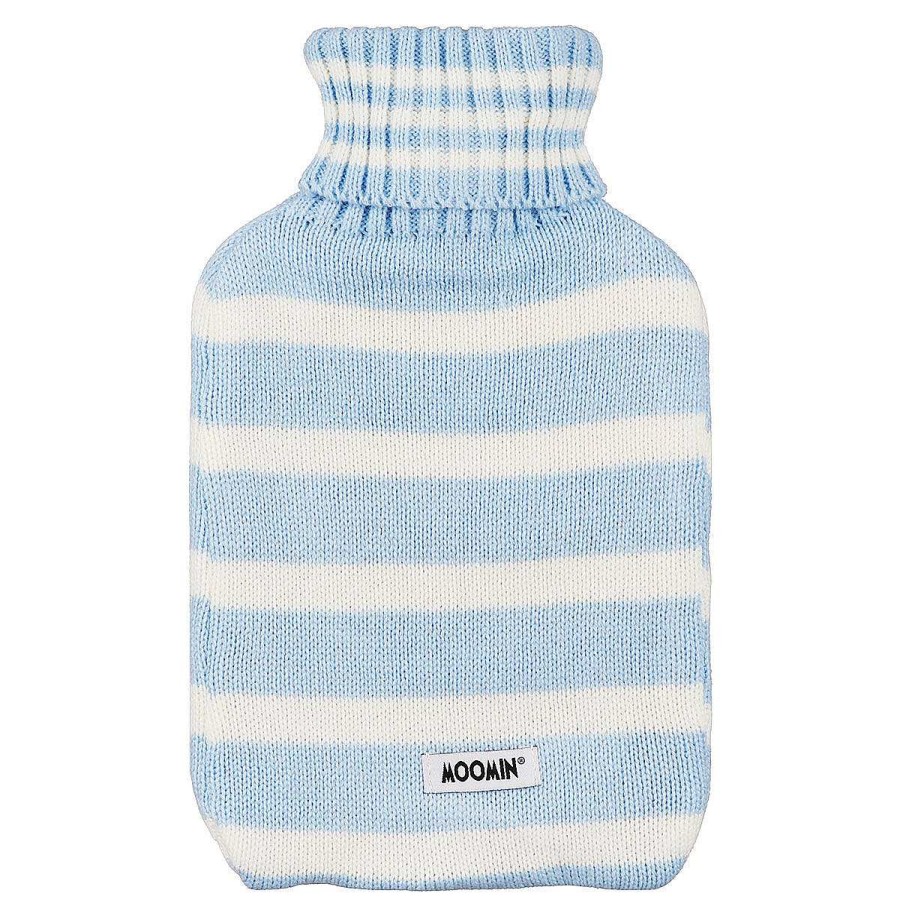 Warmers | House Of Disaster House Of Disaster Moomin Blue Stripey Moomintroll Hot Water Bottle