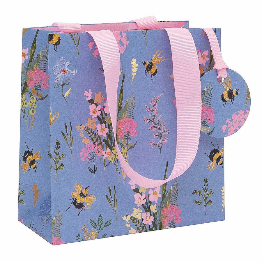 Small Gift Bags | Glick Glick Stephanie Dyment Bee Meadow Small Gift Bag