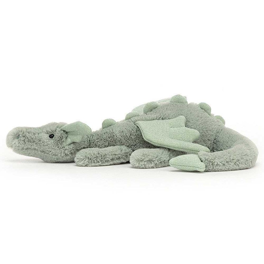 Plush Toys | Jellycat Jellycat Sage Dragon Little