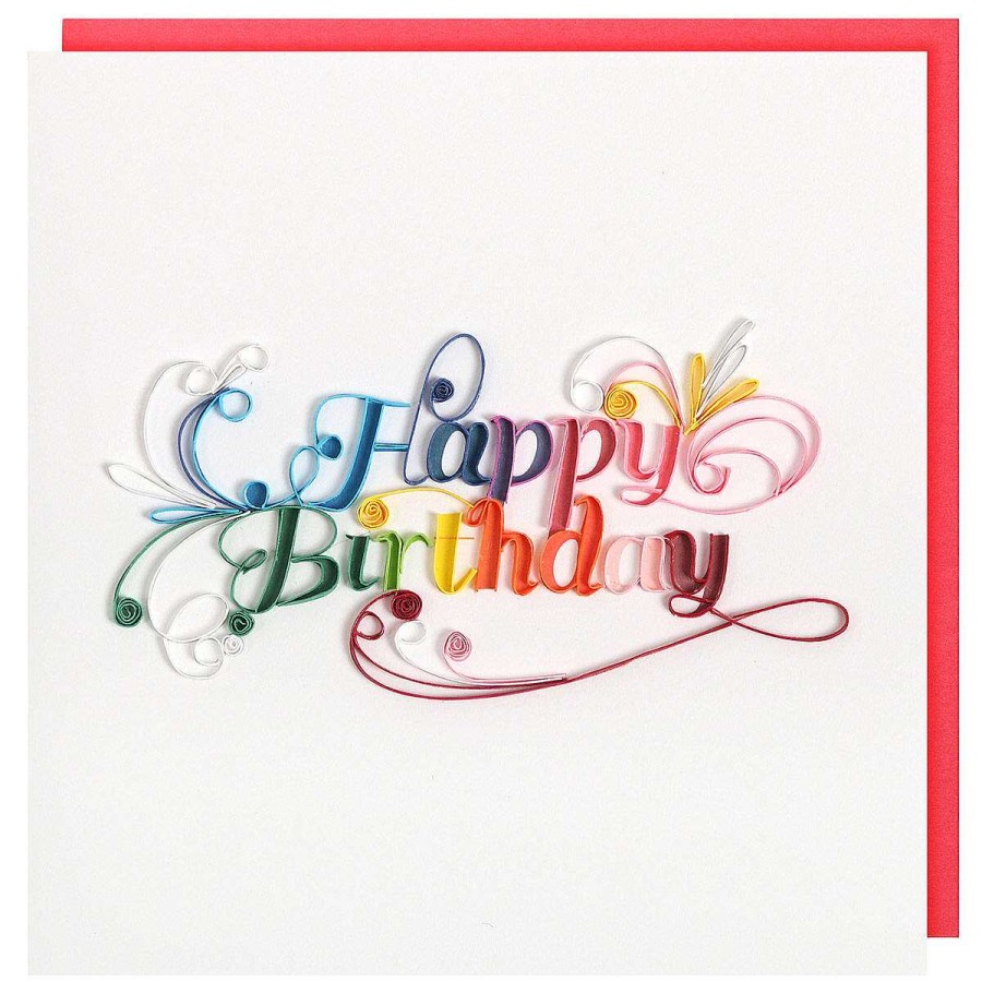 Quilling Cards | Origamo Origamo Quilling 'Happy Birthday' Card