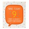 Age Cards | Happy Jackson Happy Jackson 9 Today Birthday Card