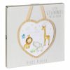 Baby'S Room | Temptation Gifts Little Moments Safari Wooden Heart Plaque