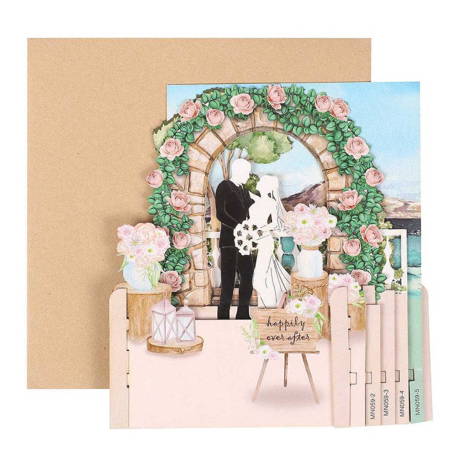 Wedding & Engagement | Alljoy Design Alljoy Design Happily Ever After Wedding 3D Pop Up Card