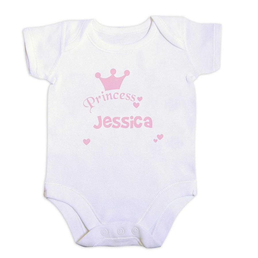 Babies & Toddlers | Temptation Gifts Personalised Princess Baby Vest