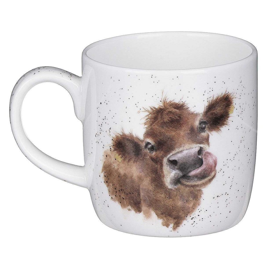 For The Home | Wrendale Wrendale Moooo Cow Fine Bone China Mug