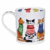 Pet Accessories | Dunoon Dunoon Trendsetters Cat Orkney Shape Mug