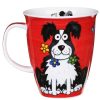 Mugs & Tea Cups | Dunoon Dunoon Highland Gang Collie Nevis Shape Mug