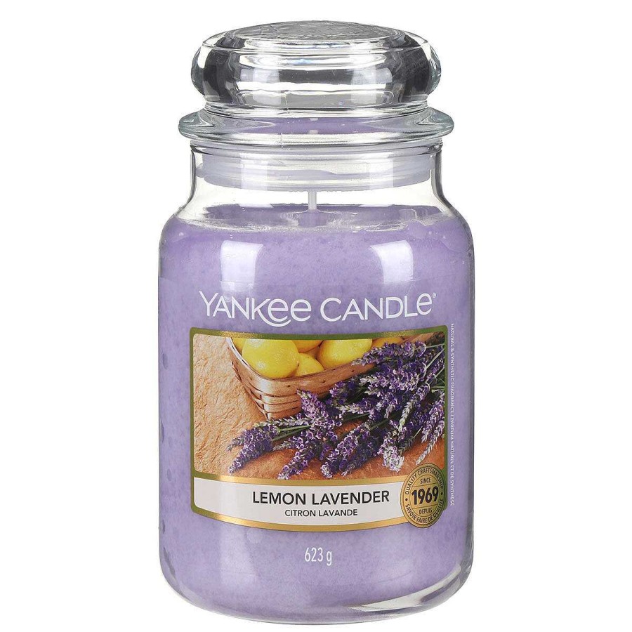 Jar Candles | Yankee Candle Yankee Candle Lemon Lavender Large Jar Candle