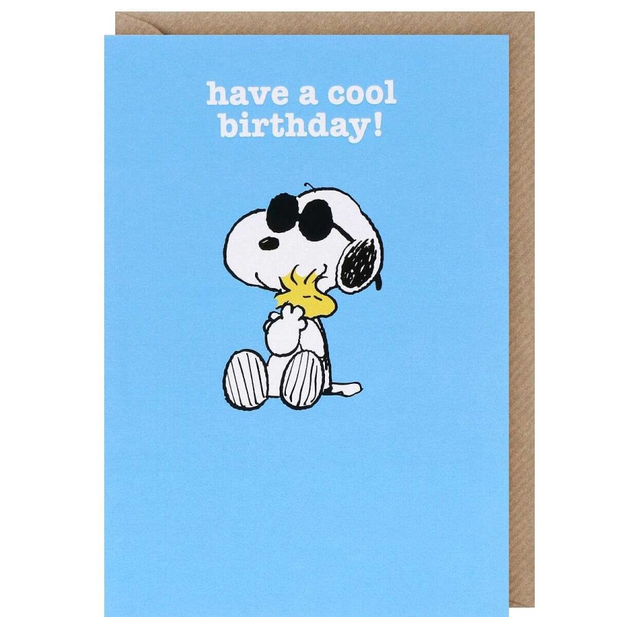 Tv & Book Characters Cards | Peanuts Peanuts Snoopy 'Cool' Birthday Card