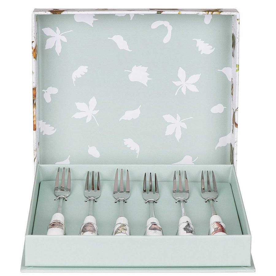 Lunch & Picnic | Wrendale Wrendale Set Of 6 Pastry Forks