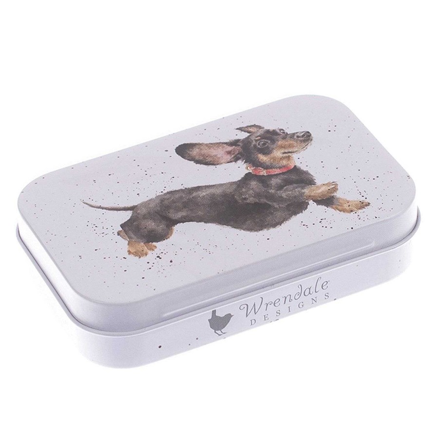 Storage Tins | Wrendale Wrendale 'That Friday Feeling' Dachshund Keepsake Tin