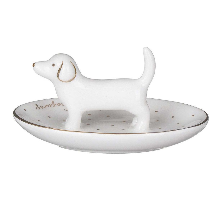 Jewellery Organisers | CGB Giftware Cgb Giftware Top Dog Teenie Weenie Dachshund Ring Dish