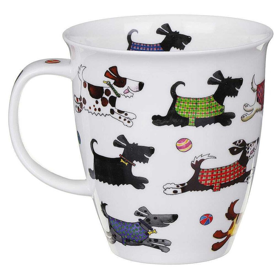 Pet Accessories | Dunoon Dunoon On The Run Dog Nevis Shaped Mug