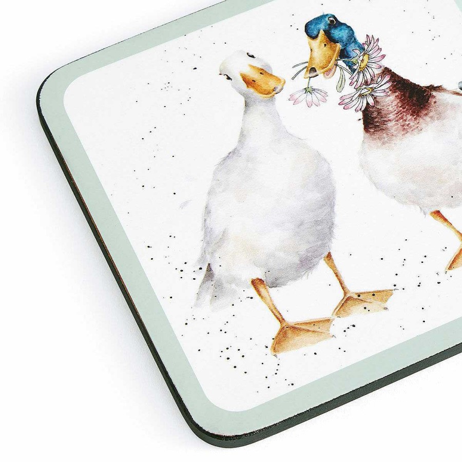 Coasters & Placemats | Wrendale Wrendale 'Wildflowers' Animals Set Of Four Coasters