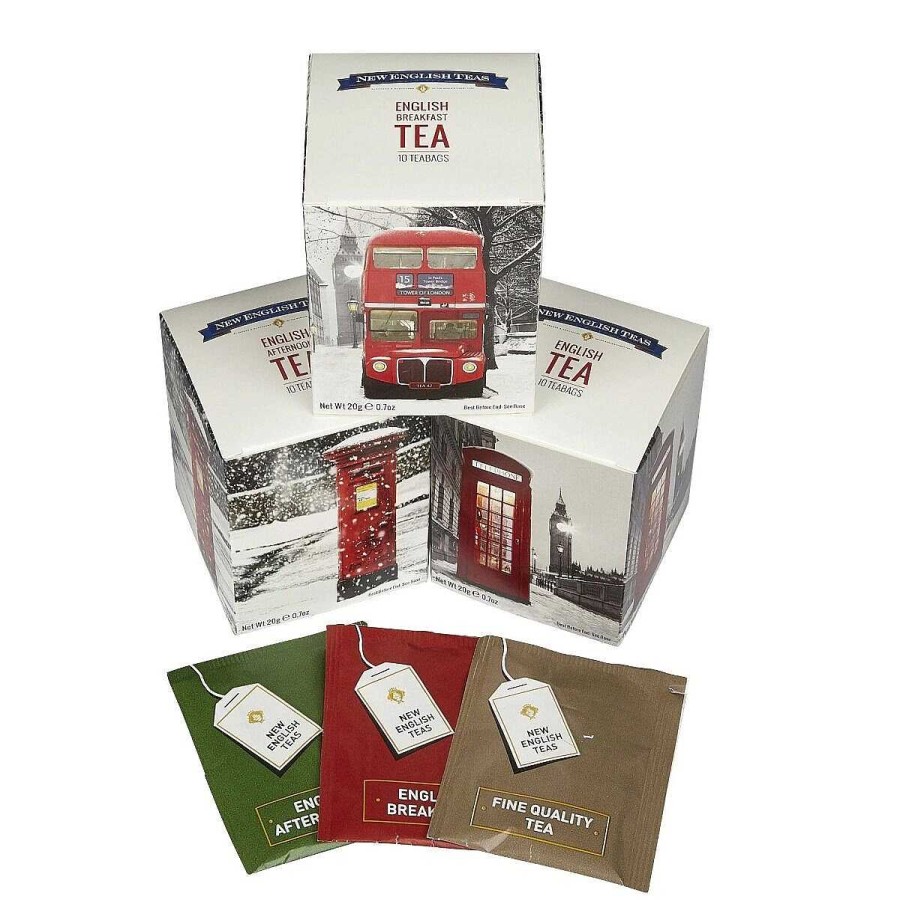 Tea | New English Teas New English Teas 'Icons In Snow' Triple Tea Gift Pack