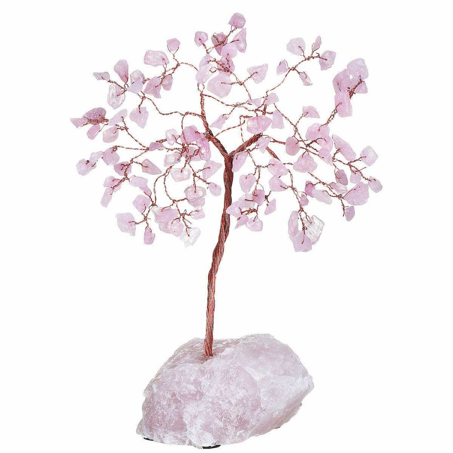 Gemstone Trees | Widdop & Co Widdop & Co Serenity 'Love' Rose Quartz Gemstone Tree