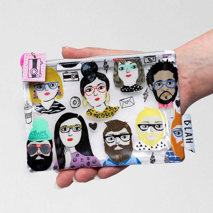 Wallets & Purses | House Of Disaster House Of Disaster Blah Zip Pouch