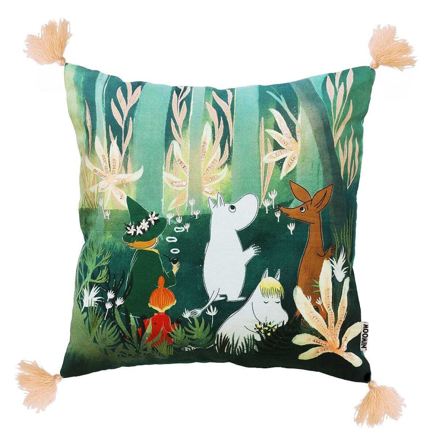 Soft Furnishings | House Of Disaster House Of Disaster Moomin Forest Cushion